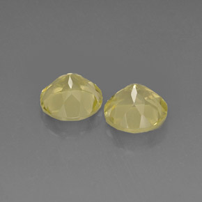 캐럿 천연 레몬 쿼츠 보석, 라운드 컷, 8.94 mm, VVS-VS