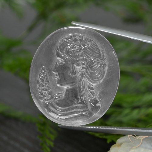 34.18ct 자연스러운 클리어 화이트 석영, 팬시한, 투명한