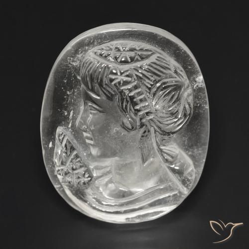 35.80ct 자연스러운 클리어 화이트 석영, 팬시한, 투명한