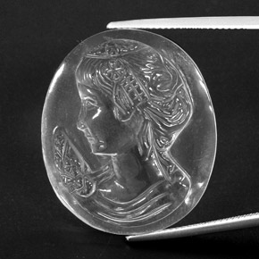 41.41캐럿 천연 하얀색 석영, 멋진 모양, 투명한