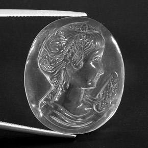 41.41캐럿 천연 하얀색 석영, 멋진 모양, 투명한