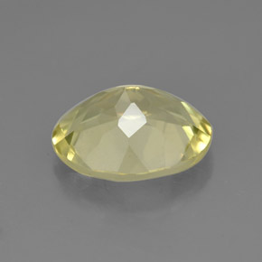 3.04캐럿 천연 레몬 쿼츠, 타원형 컷, 11.1×9 mm, VVS