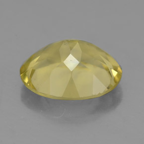 3.16캐럿 천연 레몬 쿼츠, 타원형 컷, 11.1×9.1 mm, VVS-VS