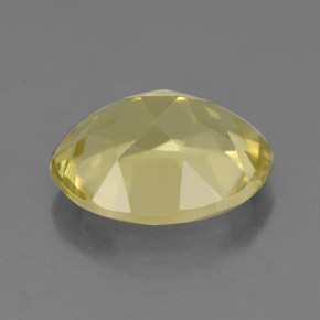 3.02캐럿 천연 레몬 쿼츠, 타원형 컷, 11×8.8 mm, VVS