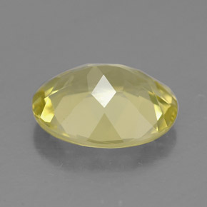 2.88캐럿 천연 레몬 쿼츠, 타원형 컷, 11.1×9 mm, VVS