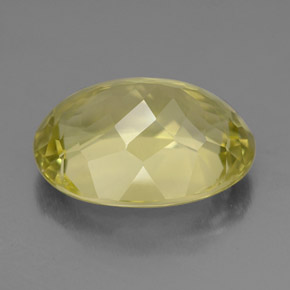 8.98캐럿 천연 레몬 쿼츠, 타원형 컷, 16.1×12 mm, VVS