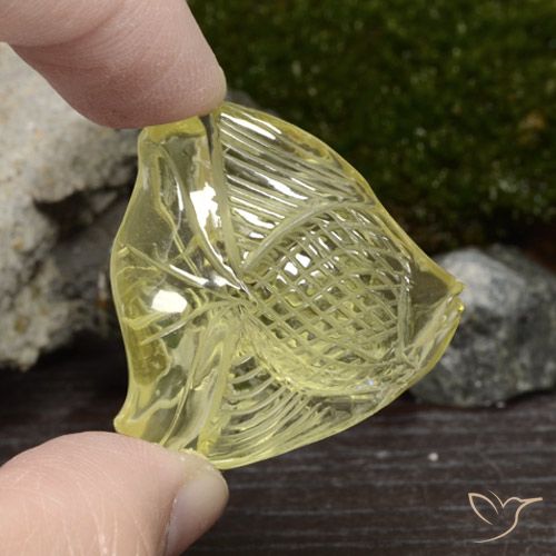 57.41ct 자연스러운 Laguna Yellow  석영, 팬시한, 투명한