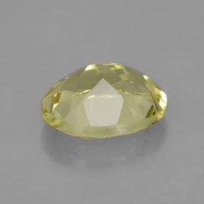 3.48캐럿 천연 레몬 쿼츠, 타원형 컷, 11.3×9.1 mm, VVS-VS