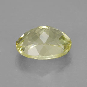 3.80캐럿 천연 레몬 쿼츠, 타원형 컷, 11.2×9.1 mm, VVS