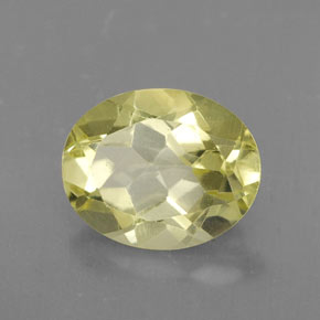3.04캐럿 천연 레몬 쿼츠, 타원형 컷, 10.9×8.8 mm, VVS-VS