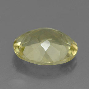 3.07캐럿 천연 레몬 쿼츠, 타원형 컷, 11.1×9.1 mm, VVS