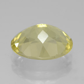 2.92캐럿 천연 레몬 쿼츠, 타원형 컷, 11×8.8 mm, VVS