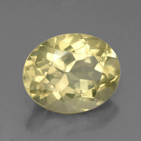 3.31캐럿 천연 레몬 쿼츠, 타원형 컷, 10.9×8.7 mm, VVS-VS
