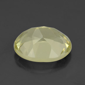 3.26캐럿 천연 레몬 쿼츠, 타원형 컷, 11.1×9.1 mm, VVS-VS