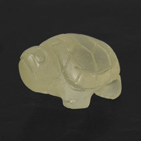 17.14캐럿 천연 레몬 쿼츠, 투명한, 19×13.8 mm, 투명/반투명