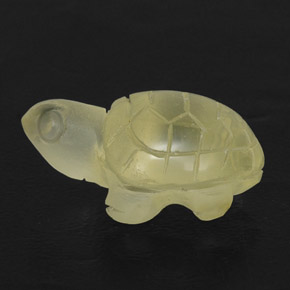 14.72캐럿 천연 레몬 쿼츠, 투명한, 20.6×13.3 mm, 투명/반투명