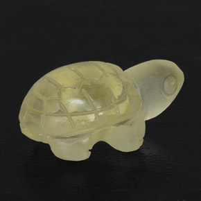 14.72캐럿 천연 레몬 쿼츠, 투명한, 20.6×13.3 mm, 투명/반투명