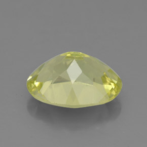 2.99캐럿 천연 레몬 쿼츠, 타원형 컷, 11×8.8 mm, VS