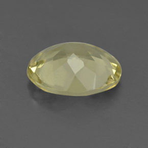 2.89캐럿 천연 레몬 쿼츠, 타원형 컷, 11×9.1 mm, VS