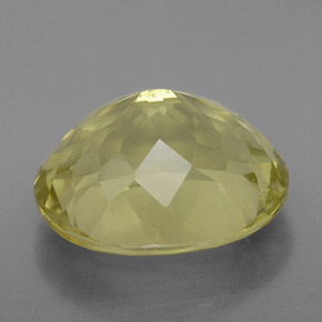 7.81캐럿 천연 레몬 쿼츠, 타원형 컷, 14.1×12 mm, VS-SI