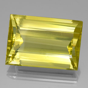 51.63캐럿 천연 레몬 쿼츠, 바게트, 28.1×19.6 mm, VVS-VS