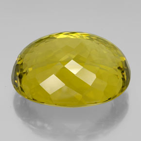 159.05캐럿 천연 레몬 쿼츠, 타원형 컷, 38.9×32 mm, VVS-VS