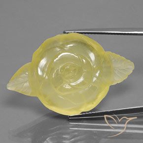 42.99ct 자연스러운 연노랑 석영, 팬시한, 투명/반투명