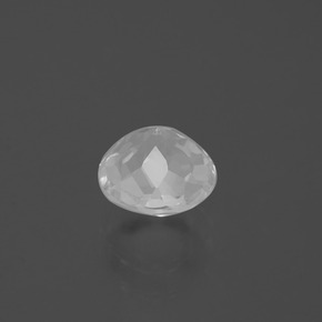 1.84캐럿 천연 화이트 쿼츠, 라운드 컷, 7.63 mm, VS