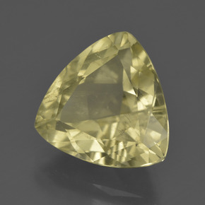 5.18캐럿 천연 레몬 쿼츠, 트릴리언, 12.3×12 mm, VS-SI