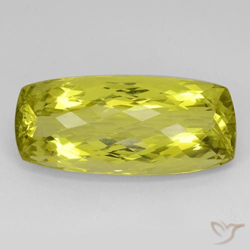 46.05ct 자연스러운 옥수수 노란색 석영, 방석, IF