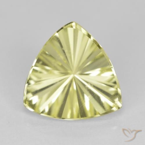 2.34ct 자연스러운 녹황색 석영, 일조, VVS