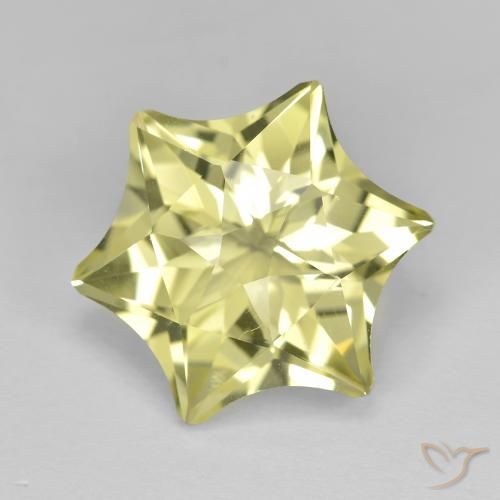 8.85ct 자연스러운 미디엄 옐로우 석영, 팬시한, VVS-VS