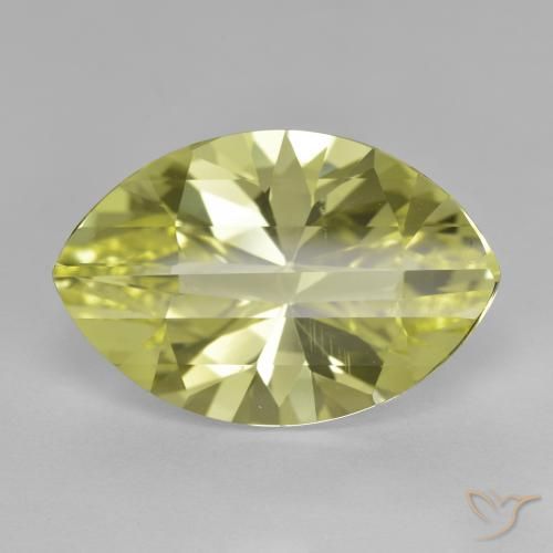 9.51ct 자연스러운 담황색 석영, 보석, VVS-VS