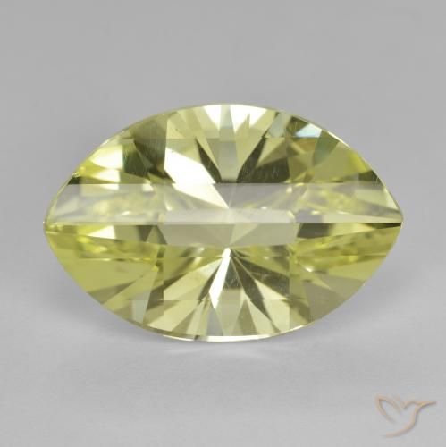 9.82ct 자연스러운 담황색 석영, 보석, VS