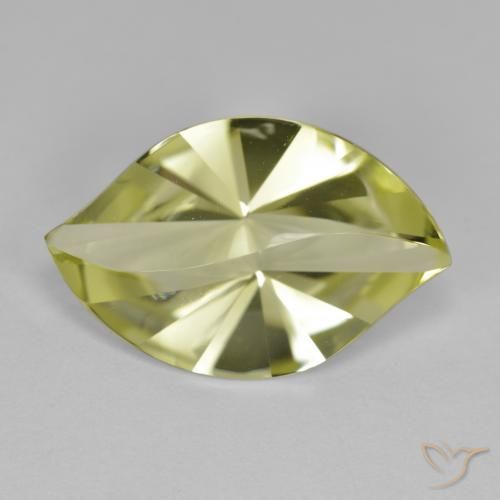 8.80ct 자연스러운 미디엄 옐로우 석영, 보석, VVS