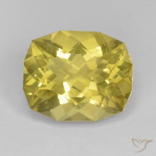 7.96ct 자연스러운 머스타드 옐로우 석영, 팬시한, VS