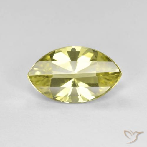 2.62ct 자연스러운 미디엄 옐로우 석영, 보석, VVS