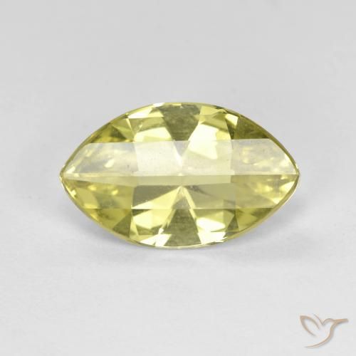 2.52ct 자연스러운 라이트 파인애플 옐로우 석영, 보석, VVS