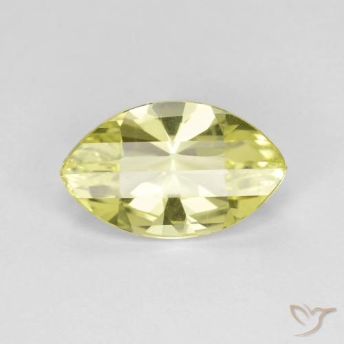 2.61ct 자연스러운 담황색 석영, 보석, VVS