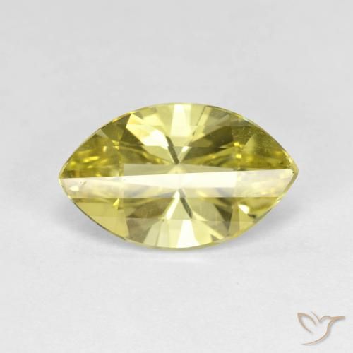 2.84ct 자연스러운 연노랑 석영, 보석, VVS