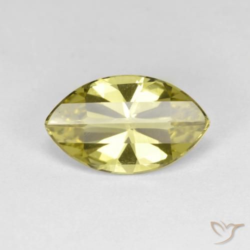 2.58ct 자연스러운 연노랑 석영, 보석, VVS