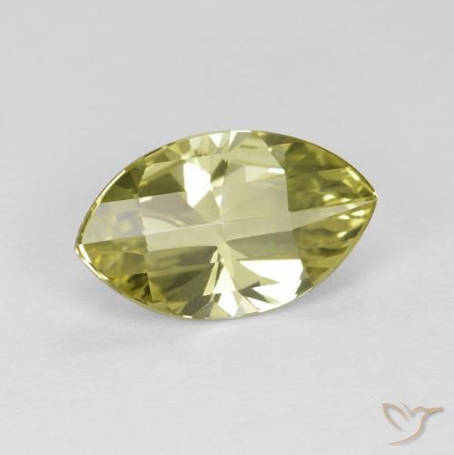 2.71ct 자연스러운 녹황색 석영, 보석, VVS