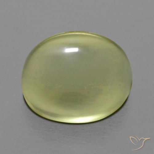 10.47ct 자연스러운 담황색 석영, 타원형, 투명한