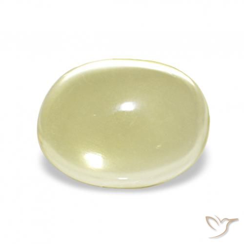 2.68ct 연노랑 석영, 타원형, 투명한