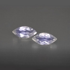 캐럿 천연 블루 화이트 레인보우 문스톤 보석, 투명한, 7.8×3.8 mm, 투명/반투명