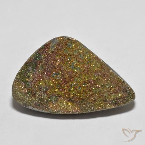 24.00ct 자연스러운 다색 레인보우 파이라이트, 팬시한, 불투명체
