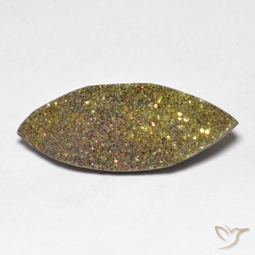 6.52ct 자연스러운 다색 레인보우 파이라이트, 보석, 불투명체