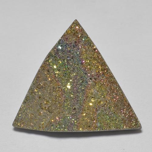 8.17ct 자연스러운 다색 레인보우 파이라이트, 일조, 불투명체