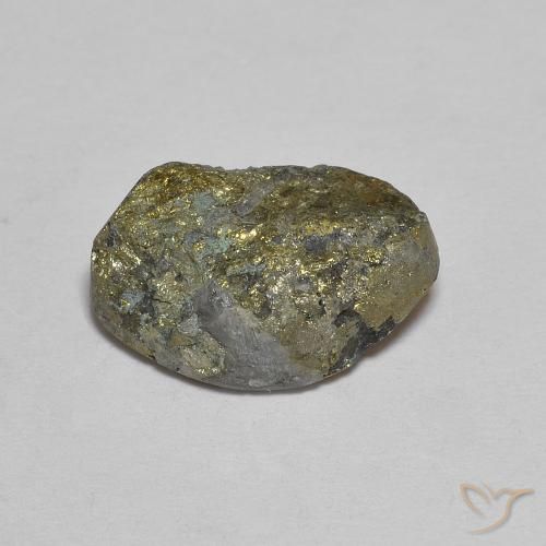 7.71캐럿 천연 다색 레인보우 파이라이트, 팬시한, 불투명체