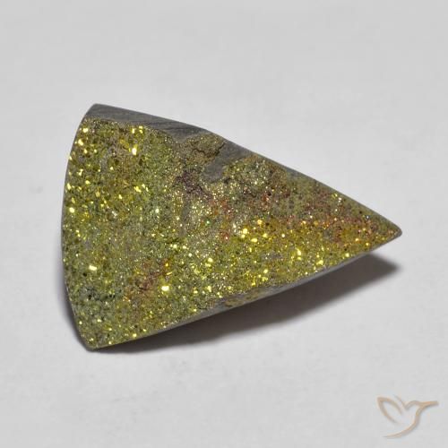 5.95ct 자연스러운 다색 레인보우 파이라이트, 일조, 불투명체